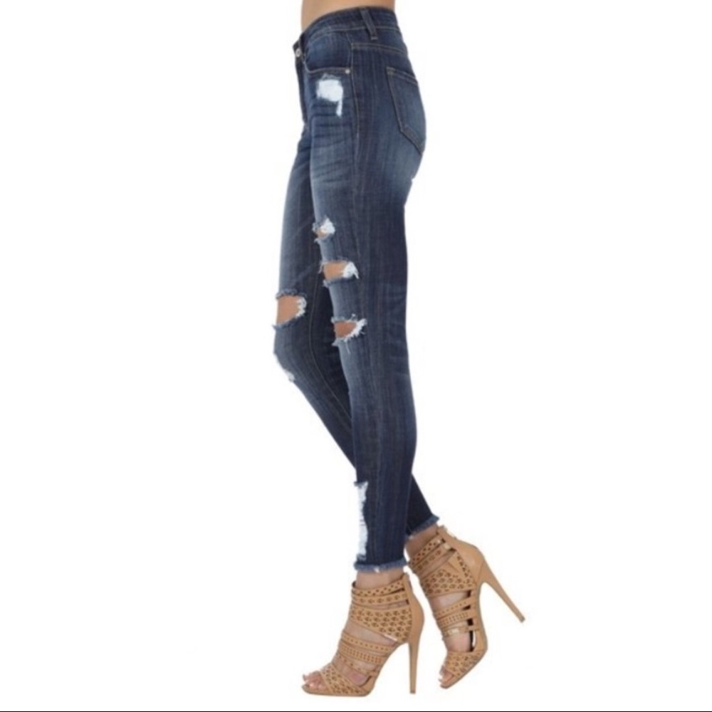 Mid Rise Ankle Skinny Jean - Picture 4 of 4